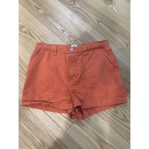 Urban Outfitters BDG Dark Orange denim Carpenter Shorts, Womens size 31 - Picture 2 of 10